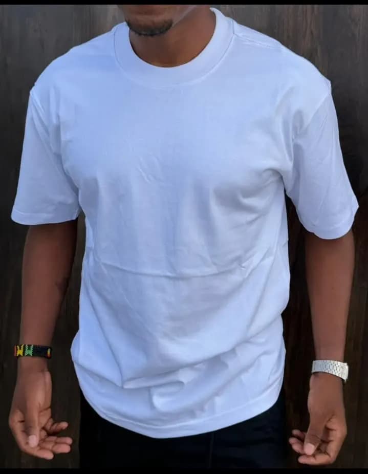 Crew Neck T-Shirt in White